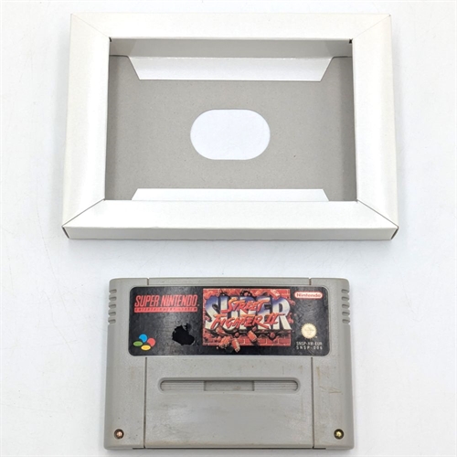 Super Street Fighter II - Nintendo Classics - Original Kasse - SNES Spil - (EUR) (B Grade) (Genbrug)